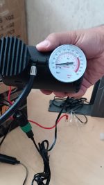 کمپرسور هوای فندکی 12 ولت KPA مدل X-2069 مخصوص توپ و دوچرخه و موتور - تصویر 5
