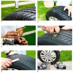 کیت پنچری تیوبلس لاستیک خودرو مدل CUT-7 - تصویر 2