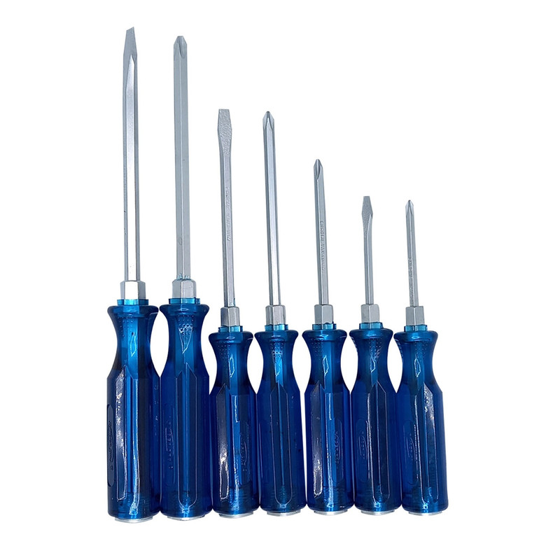 a1fec9836a667c0acf33bf3e7d7b89b18237bb89_1625387010 مجموعه 7 عددی پیچ گوشتی ضربه خور مدل RZ007 - تصویر 1