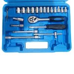 جعبه بکس و پیچ گوشتی 1/4 اینچ مجموعه 53 عددی - تصویر 4