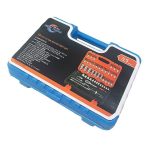 جعبه بکس و پیچ گوشتی 1/4 اینچ مجموعه 53 عددی - تصویر 3