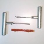 کیت پنچر گیری لاستیک خودرو تایگر مدل فلزی - تصویر 5