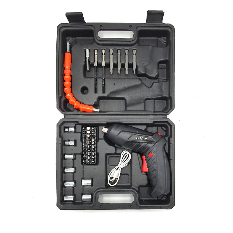 869e06aaef043edb2fd312d46bf975d93444dcb4_1667819565 مجموعه 47 عددی پیچ گوشتی شارژی اس ام وای مدل 4.2v - تصویر 1